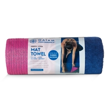 Gaiam Performance Grippy Yoga Mat Towel
