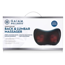 Gaiam Wellness Super Soothe Back & Lumbar Massager