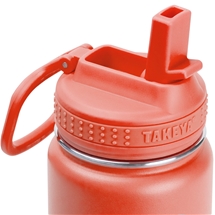 Takeya Actives Insulated Straw Lid Coral
