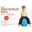 Gaiam Kids Stay-N-Play Balance Ball - Blue_27-73315_5