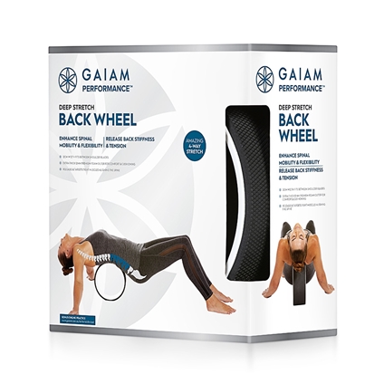 Gaiam Performance Deep Stretch Back Wheel